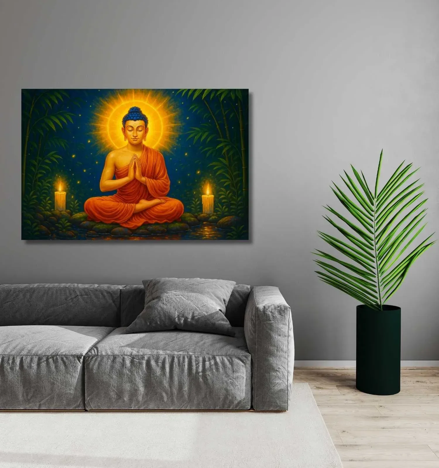 Ganesh, Buddha & Mantra Canvas Prints for Mindful Rooms | Artesty